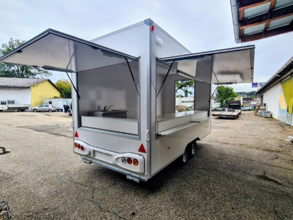 Verkaufsanhänger & Food Trailer „Basic 422023-2 A“ kaufen – Ihr kompakter Partner für den Erfolg